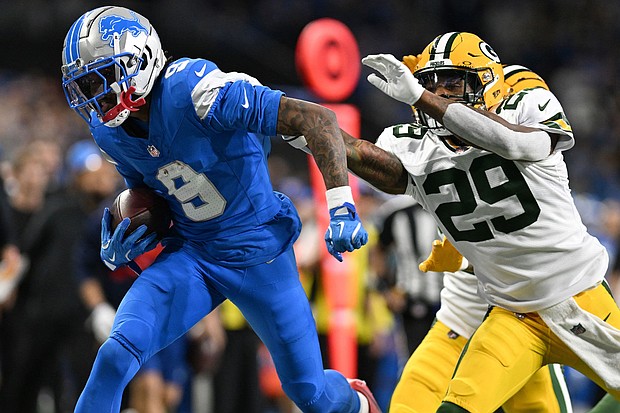 The Lions are coming off an important victory against division rivals, the Green Bay Packers.
Mandatory Credit:	Lon Horwedel/USA Today Sports via Reuters via CNN Newsource