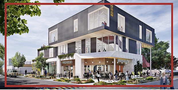 Houston Public Library's new Freed-Montrose location