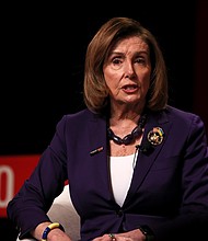 Nancy Pelosi speaks onstage at the 2023 TIME100 Summit at Jazz at Lincoln Center on April 25, 2023 in New York City.
Mandatory Credit:	Jemal Countess/Getty Images via CNN Newsource