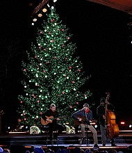 James Taylor performs at the annual National Christmas Tree lighting ceremony at the White House on December 5.
Mandatory Credit: