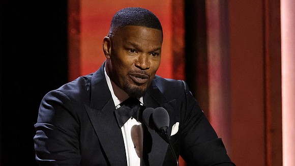 It appears that Jamie Foxx is not letting a recent incident at his birthday dinner get him down.