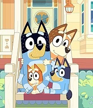 A "Bluey" movie is in the works.
Mandatory Credit:	Ludo Studio via CNN Newsource