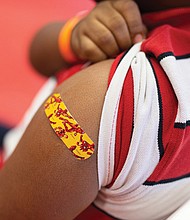 This November 2021 COVID-19 vaccination event for adults and children was offered through the Richmond and Henrico health districts at Fairfield Middle School in Henrico County.