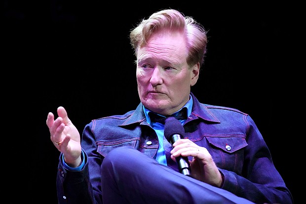 Conan O'Brien is pictured here in April.
Mandatory Credit:	Jeff Kravitz/FilmMagic/Getty Images via CNN Newsource