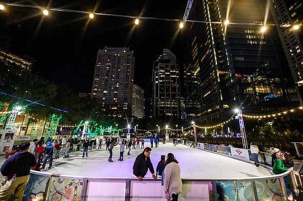 Frostival at Discovery Green on Saturday, November 12, 2022