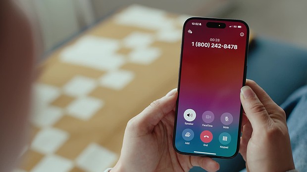 People can now call a toll-free number to talk to OpenAi's chatbot for no cost.
Mandatory Credit:	OpenAI via CNN Newsource