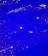 Pilots are reporting a massive uptick in being hit by laser pointers from the ground since the drone panic took off earlier this month, according to new data from the Federal Aviation Administration.
Mandatory Credit:	Paul Elliott Williams via CNN Newsource