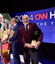CNN Hero of the Year 2024 winner Stephen Knight of Dogs Matter.
Mandatory Credit:	John Nowak/CNN via CNN Newsource