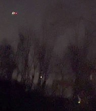 In this image taken from video provided by MartyA45_, a drone appears to be flying over Randolph, New Jersey, on December 4.
Mandatory Credit:	MartyA45_/TMX/AP via CNN Newsource