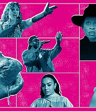 You might not remember it all, but we took note of every niche pop culture oddity and TikTok fad.
Mandatory Credit:	Photo Illustration by CNN/Getty Images/Universal Pictures/Parkwood/Columbia/Sony via CNN Newsource