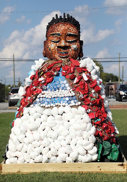 “Umama, and so she sows,” an ART 180 community monument is unveiled in September in Jackson Ward.