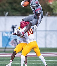 Quarterback J’Bore’ Gibbs lead the Virginia Union University Panthers to new heights this season.