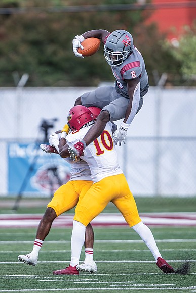 Quarterback J’Bore’ Gibbs lead the Virginia Union University Panthers to new heights this season.
