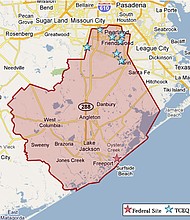 Map of Superfund Sites in Brazoria County. Credit: https://www.tceq.texas.gov/remediation/superfund/sites/county/brazoria.html