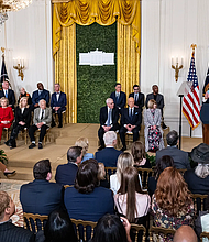 Biden Honors 18 Visionaries/Photo Credit Valerie Plesch New York Times