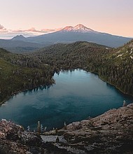 Sáttítla National Monument in Northern California will be designated near Mount Shasta, seen here on the horizon.
Mandatory Credit:	Zachary Martgan/500px/Getty Images via CNN Newsource