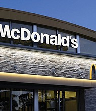 A McDonald’s restaurant stands in Albany, Ore.