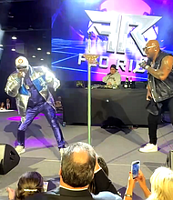 Flo Rida Flava FLAV Detroit Auto Show