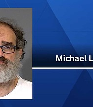 Michael Lewis, 55, was taken into custody Sunday in Indianapolis.
Mandatory Credit:	Marion County (IN) Sheriff's Office/KCCI via CNN Newsource