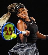 Naomi Osaka faced Caroline Garcia for the second straight year in the first round of the Australian Open.
Mandatory Credit:	Shi Tang/Getty Images via CNN Newsource