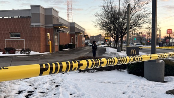 Added security and grief counselors were at the McDonald's on Reisterstown Road Monday, following a deadly shooting Sunday evening.