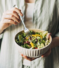 Taking even 10 minutes out of your workday to sit down to a meal can make a difference in how much you enjoy the food, said dietitian Natalie Mokari of Charlotte, North Carolina.
Mandatory Credit:	Kseniya Ovchinnikova/Moment RF/Getty Images via CNN Newsource