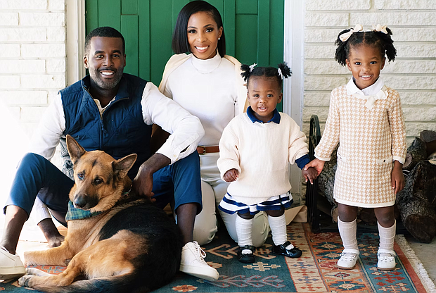 Lillian and Edwin Alexander with their children August and Blake