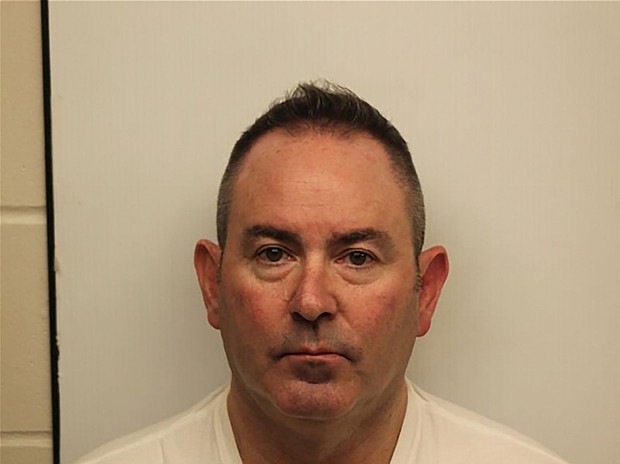 David Paul Allsop, a Southwest Airlines pilot, was arrested January 15 at a Georgia airport just before takeoff and accused of driving under the influence, according to airline officials and authorities in Georgia.
Mandatory Credit:	Chatham County Sheriff's Office via CNN Newsource