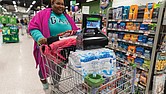 Andrea Eaddy was one of the last customers to grab cases of water last week after Richmond issued a boil water advisory.