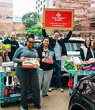Pictured:  Derek Brown,Anthony Sanchez,Erielle Gabay,Caroline King
