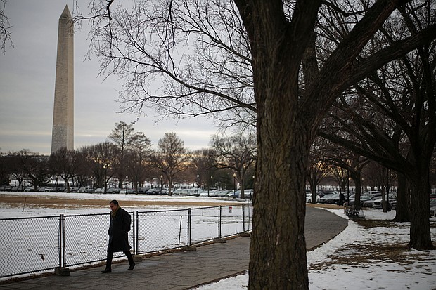 More than 75 percent of the US population will see temperatures at or below freezing this week.
Mandatory Credit:	Daniel Cole/Reuters via CNN Newsource