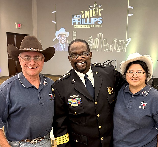 Burt Levine, Smokie Philips, and Sandra Levine