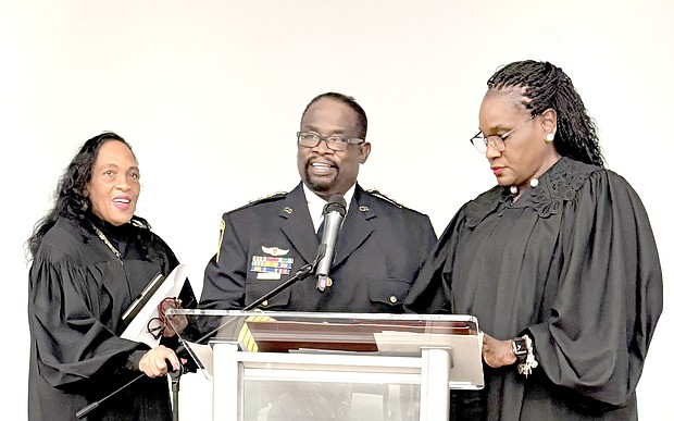 Smokie Philips, Judge Sharon Burney, and Judge Wanda Adams