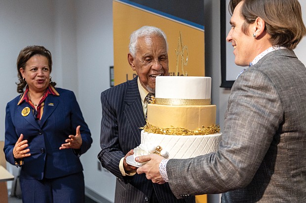 A special celebration honoring the legacy of former Gov. L. Douglas Wilder was held at Virginia Union University on Friday, Jan. 17, from 4:30 to 8:30 p.m. The event included a screening of the documentary “L. Douglas Wilder: Beyond Wilder Dreams,” a speech by Wilder and the presentation of a birthday cake.
