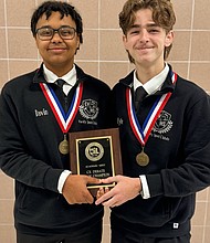 Davin Sims and Kyle Martin