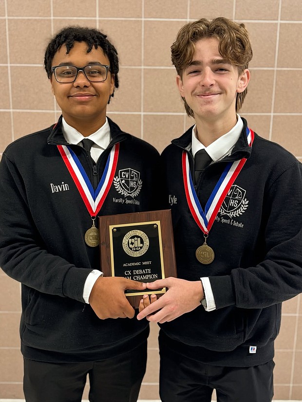 Davin Sims and Kyle Martin