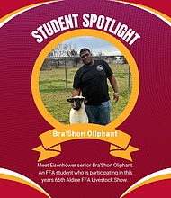 Aldine's Bra'Shon Oliphant