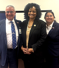 Burt and Sandra Levine with Texas Rep. Charlene Johnson