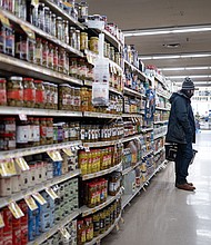 President Donald Trump has argued that he can help bring down food prices by drilling for more oil domestically; however, the US already is producing more oil than any country in history.
Mandatory Credit:	Scott Olson/Getty Images via CNN Newsource