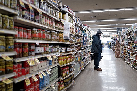 In August 2024, then-candidate former President Donald Trump delivered a press conference surrounded by packaged foods, meats, produce, condiments, milk …