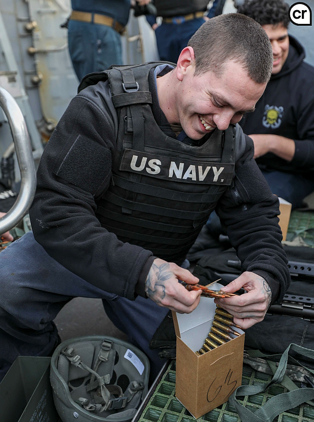 Machinist’s Mate 2nd Class Jonathan Gomez,Photo by Petty Officer 1st Class Donavan K Patubo Commander, Task Force 71/Destroyer Squadron 15