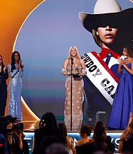 Beyoncé at The 67th Annual Grammy Awards.
Mandatory Credit:	Sonja Flemming/CBS via CNN Newsource