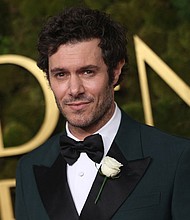Adam Brody at the 2025 Golden Globes in Los Angeles.
Mandatory Credit:	Etienne Laurent/AFP/Getty Images via CNN Newsource
