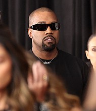 Kanye West, here in Los Angeles, on February 2, says he has been diagnosed with Autism.
Mandatory Credit:	Matt Winkelmeyer/Getty Images via CNN Newsource