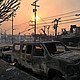 Charred vehicles are seen along a road after the passage of the Palisades Fire in Pacific Palisades, California last month.  Allstate insurance said paying claims from the fire will cost it an estimated $1.1 billion.
Mandatory Credit:	Agustin Paullier/AFP/Getty Images via CNN Newsource