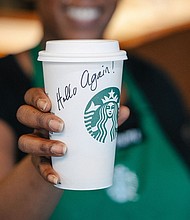 Handwritten notes are one part of Starbucks CEO Brian Niccol's turnaround strategy.
Mandatory Credit:	Joshua Trujillo/Starbucks via CNN Newsource