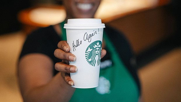 Handwritten notes are one part of Starbucks CEO Brian Niccol's turnaround strategy.
Mandatory Credit:	Joshua Trujillo/Starbucks via CNN Newsource