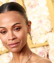 Zoe Saldaña, seen here in 2025, isn’t letting the controversy surrounding her “Emilia Pérez” costar Karla Sofía Gascón take the joy out of her experience as an Oscar nominee.
Mandatory Credit:	JC Olivera/Penske Media/Getty Images via CNN Newsource