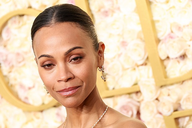 Zoe Saldaña, seen here in 2025, isn’t letting the controversy surrounding her “Emilia Pérez” costar Karla Sofía Gascón take the joy out of her experience as an Oscar nominee.
Mandatory Credit:	JC Olivera/Penske Media/Getty Images via CNN Newsource