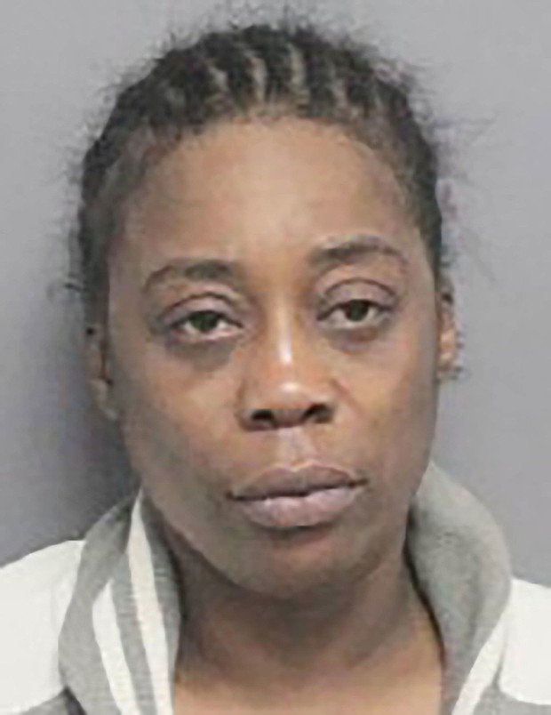 Police say Danette Colbert, pictured, was arrested in New Orleans and charged with “property crimes, including fraud and theft-related offenses” after a sports reporter who was there to cover the Super Bowl, was found dead in his hotel room before kickoff.
Mandatory Credit:	Kenner Police Department via CNN Newsource